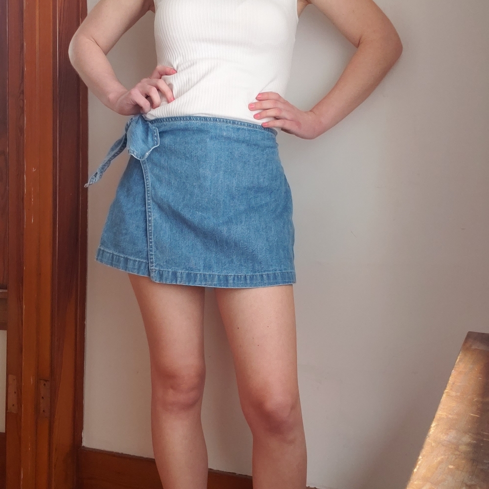 Vintage Jean Skort